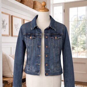 Signature Levi Strauss Ladies Jean Jacket Small Stretch